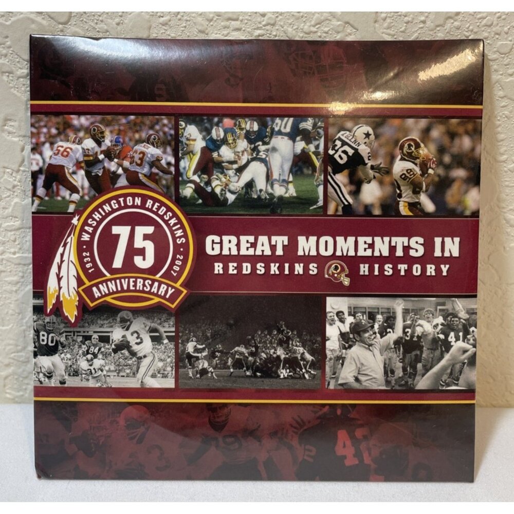 Washington Redskins 75th Anniversary Great Moments In Redskins History DVD